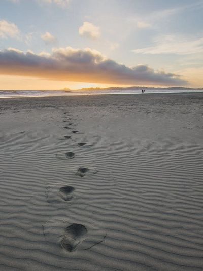 beach image of where we would walk on the sand and discuss ones finances, basic investment strategy,