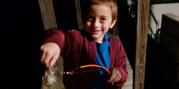 The Littles enjoying some fishing time