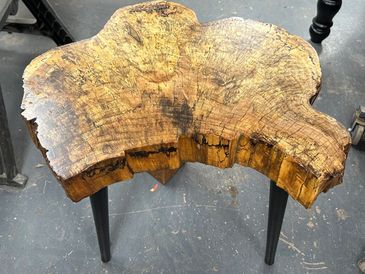 spalted maple table
