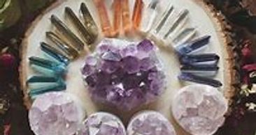 Crystals and gemstones