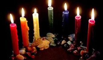 Intention candles for prayer, meditation, ritual