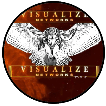 Logo of Visualize Networks featuring an eagle.