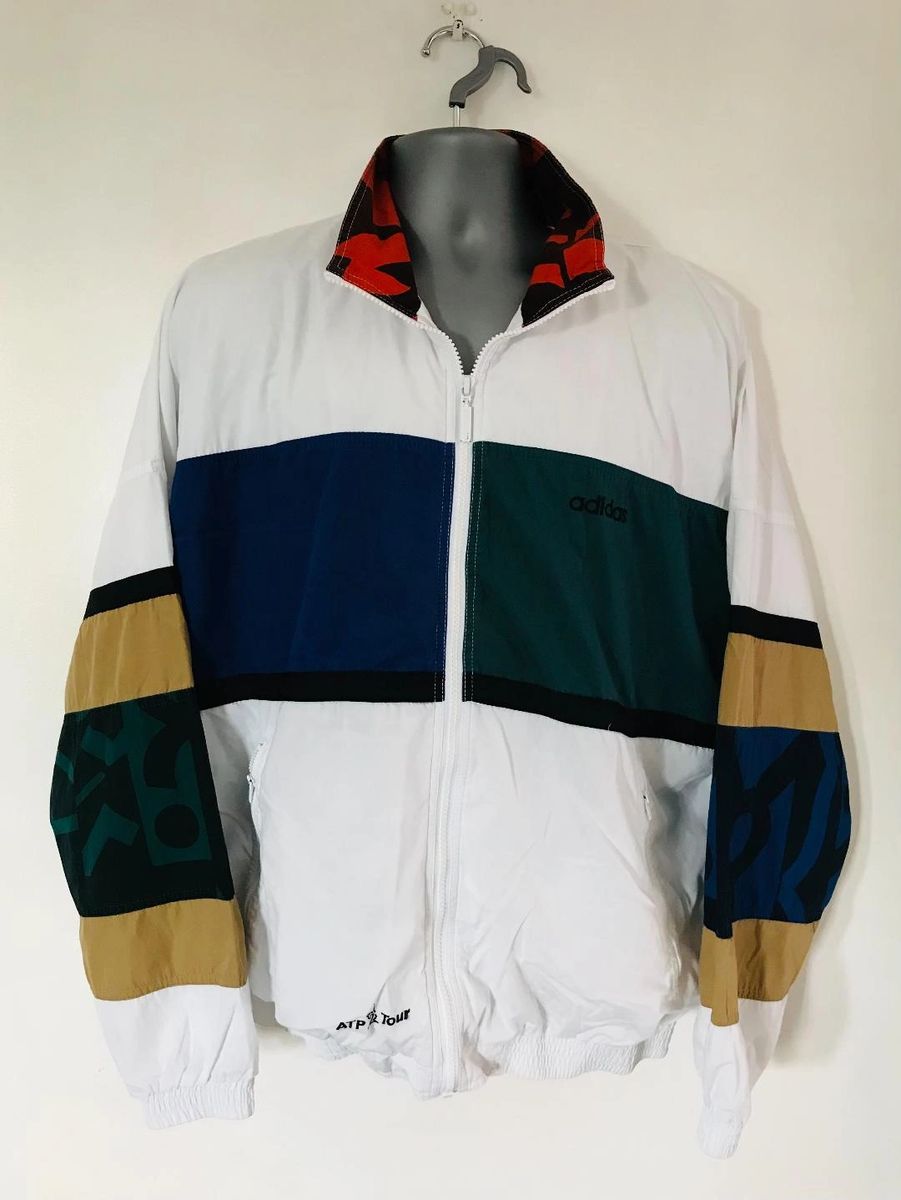 Vintage Adidas (ATP Tour) Track Jacket - Large - 1990s