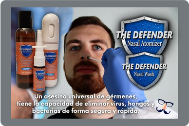 These are The Defender Nasal Atomizer, The Defender Nasal Wash, & 6 Refills Bottle for the Atomizer. 
