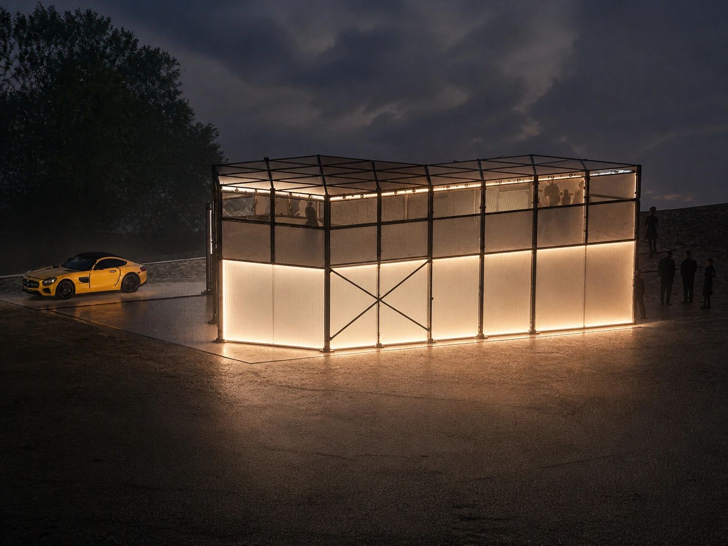 Unique Event Structures - Modular Event Structures