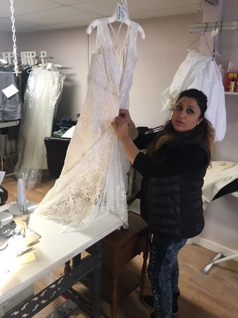 Getting A Gown Ready For A Special Great Day Wedding