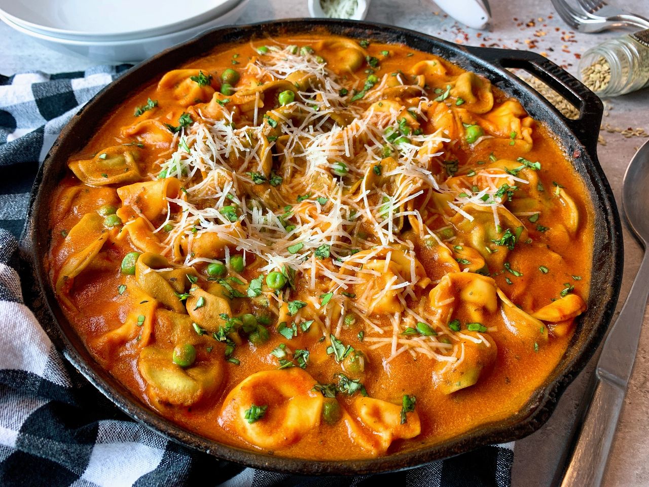 Tuscan Tortellini Recipe (Easy Skillet Prep)