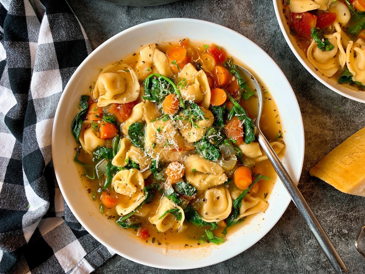 Tortellini Vegetable Soup 