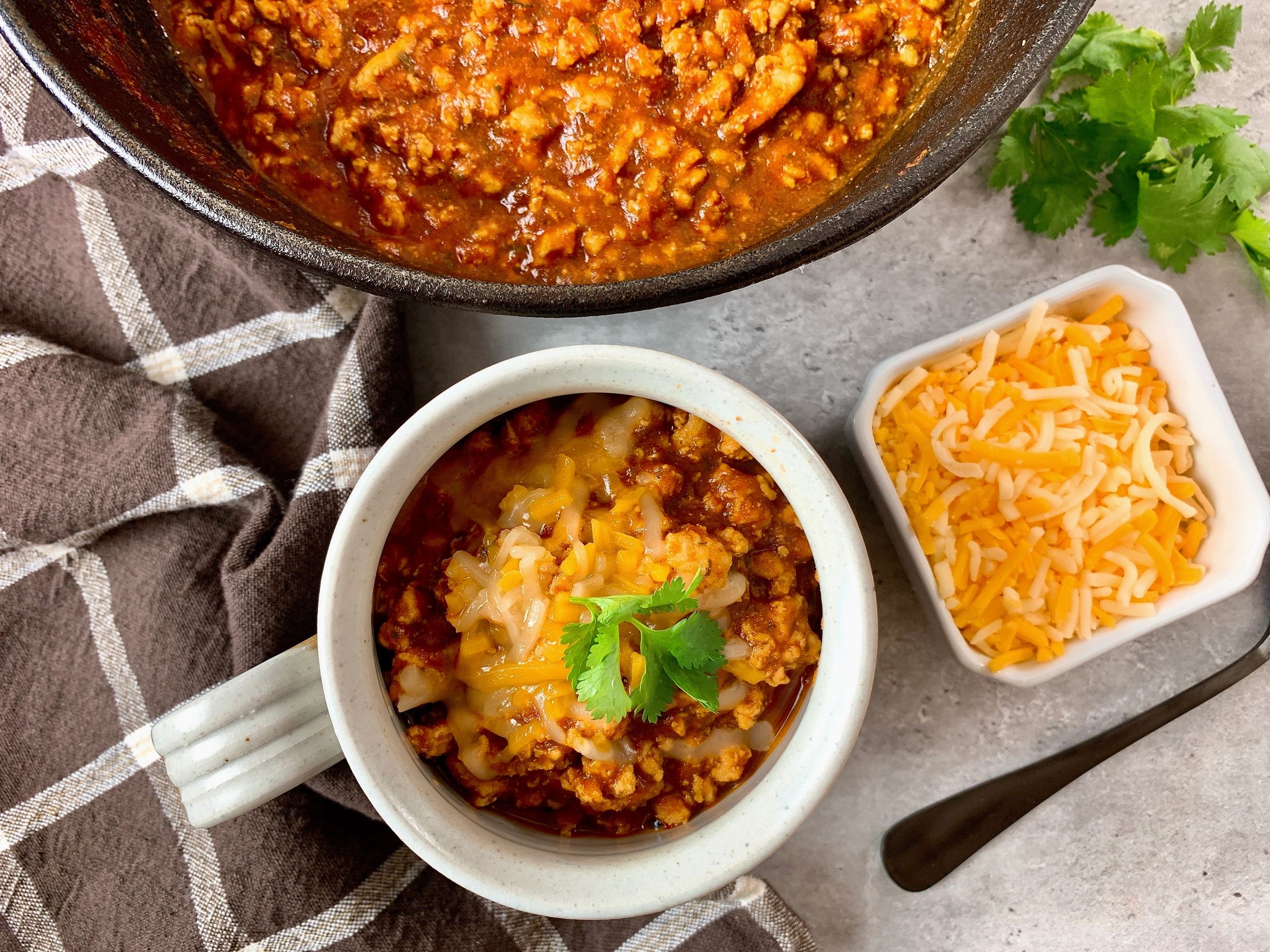 Low Carb Chicken Chili