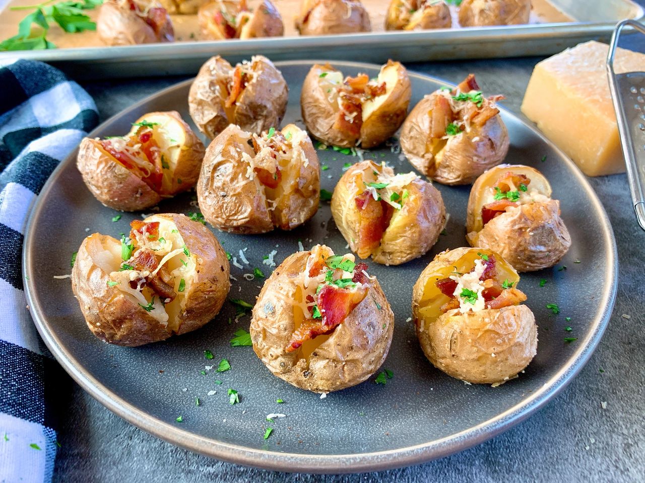 Mini Comfort Food Baked Potato