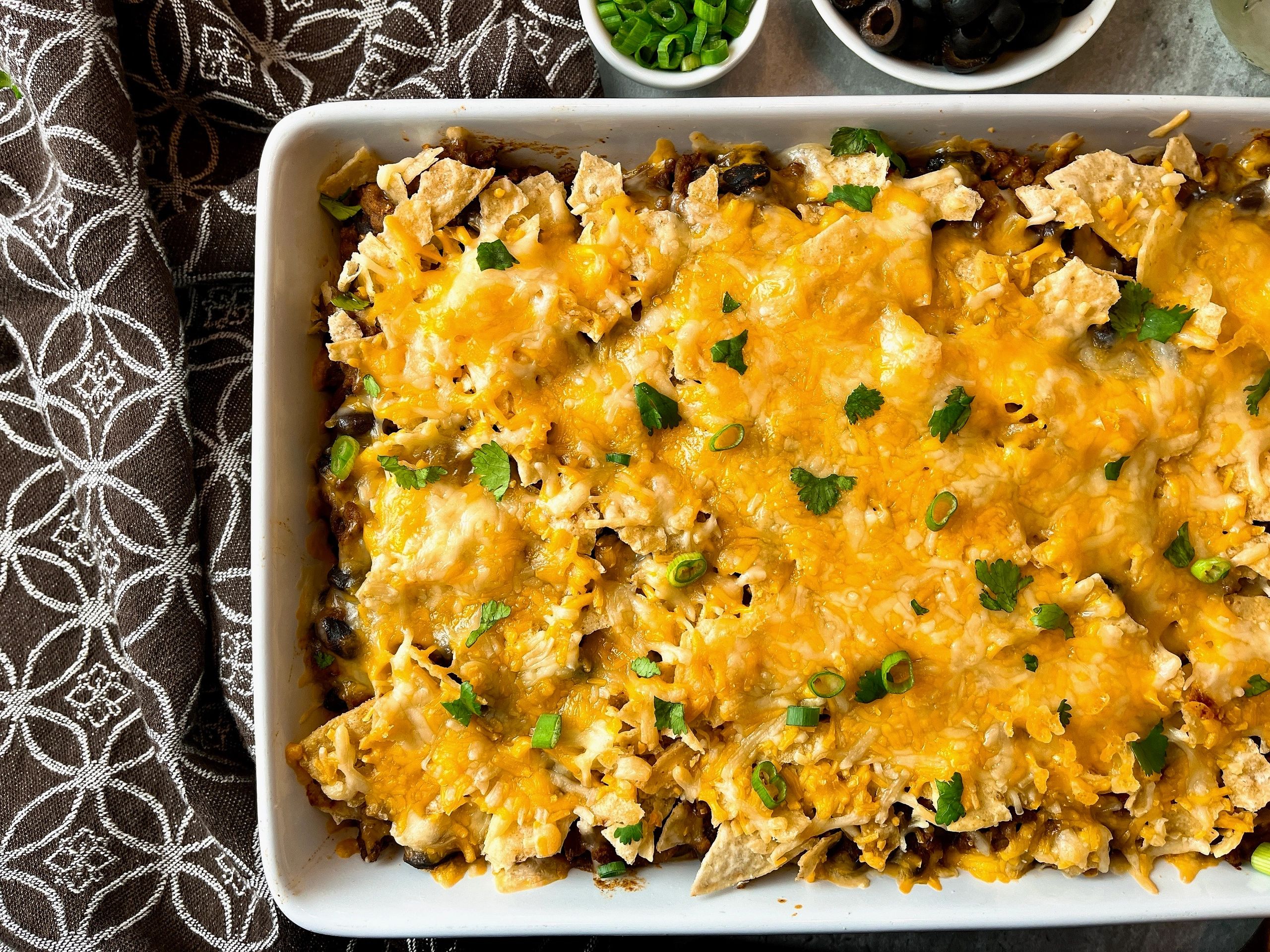 Beef Nacho Casserole