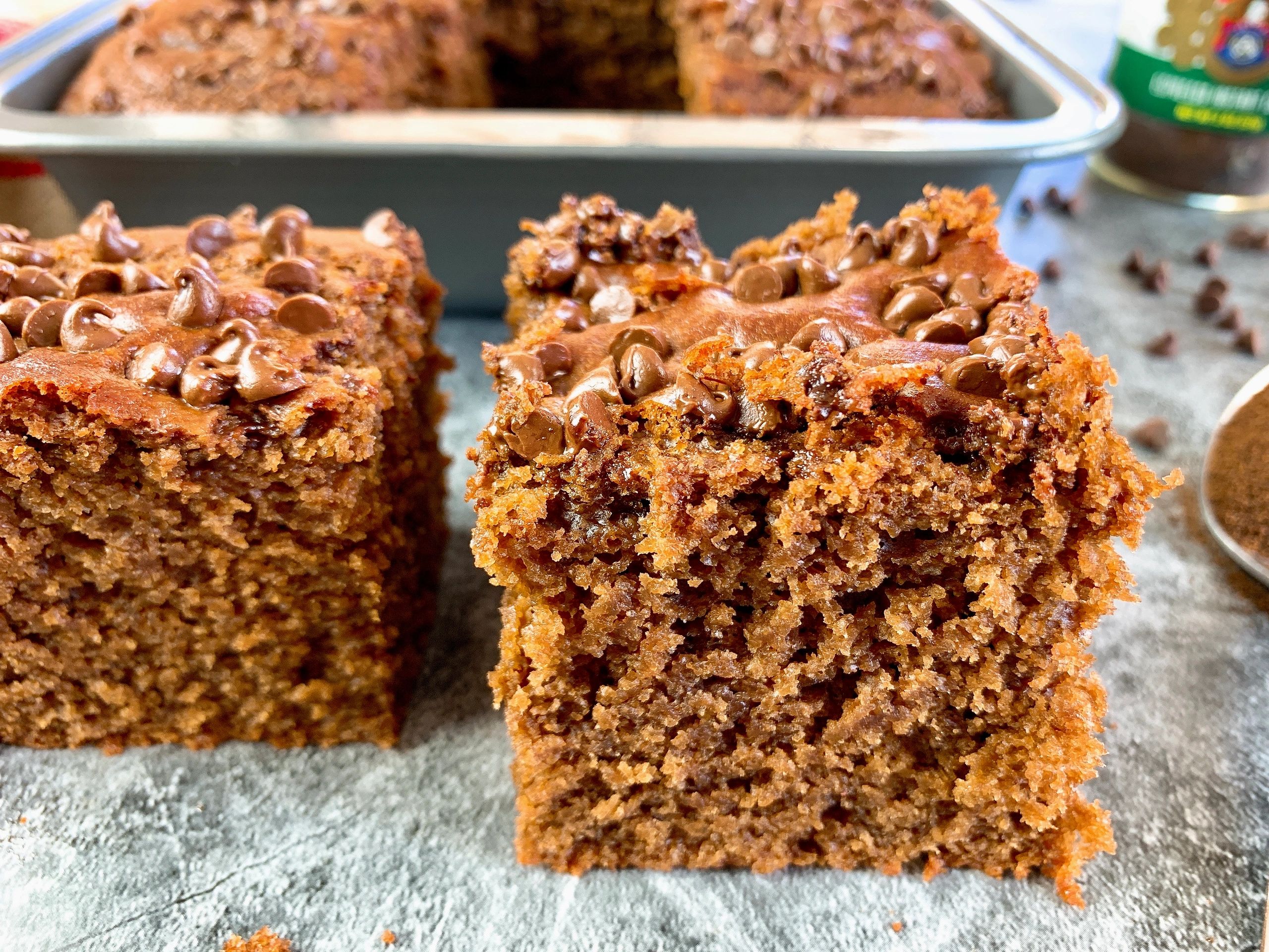 Easy ChocolateEspresso Snack Cake