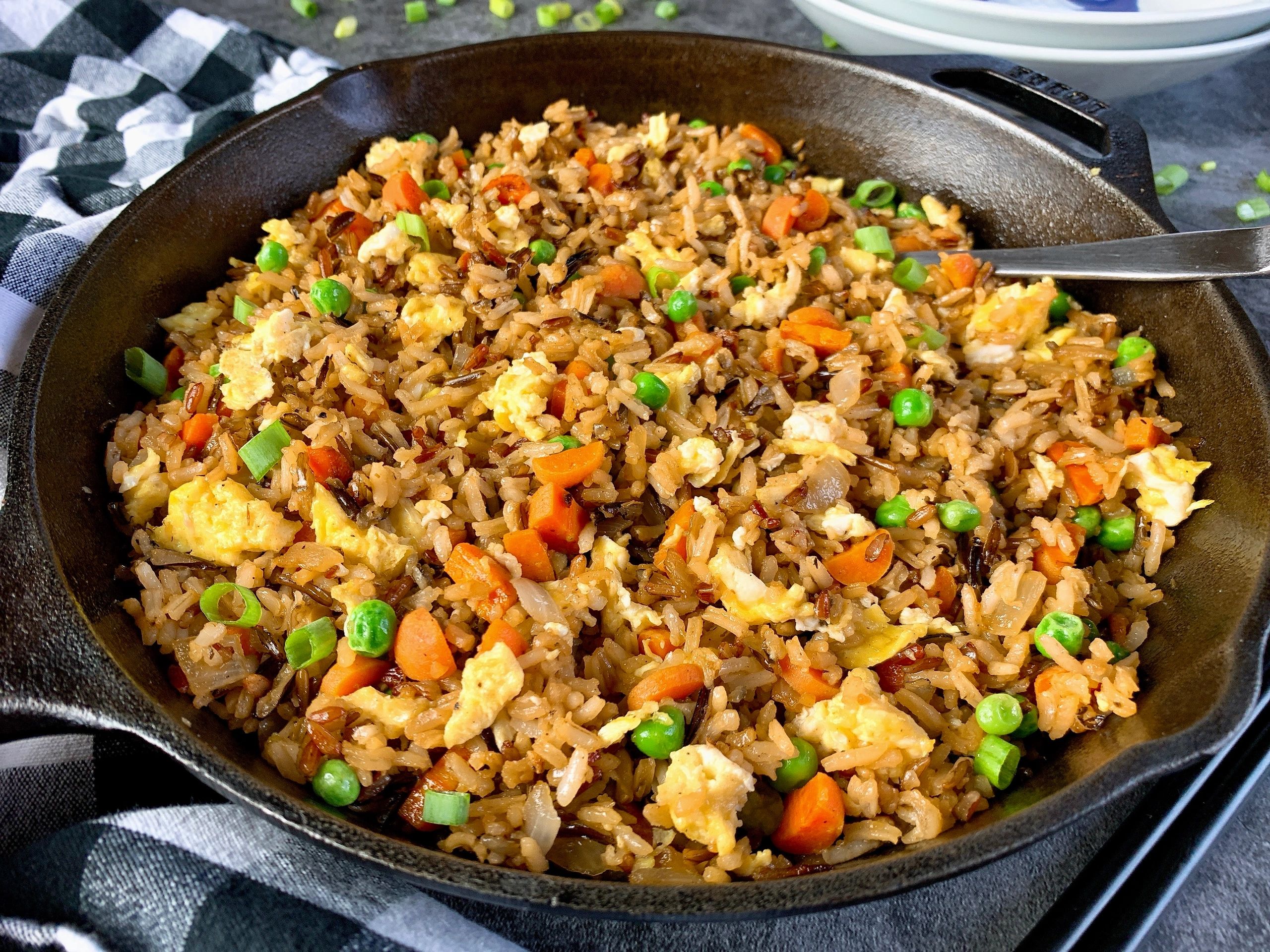 Fried Wild Rice