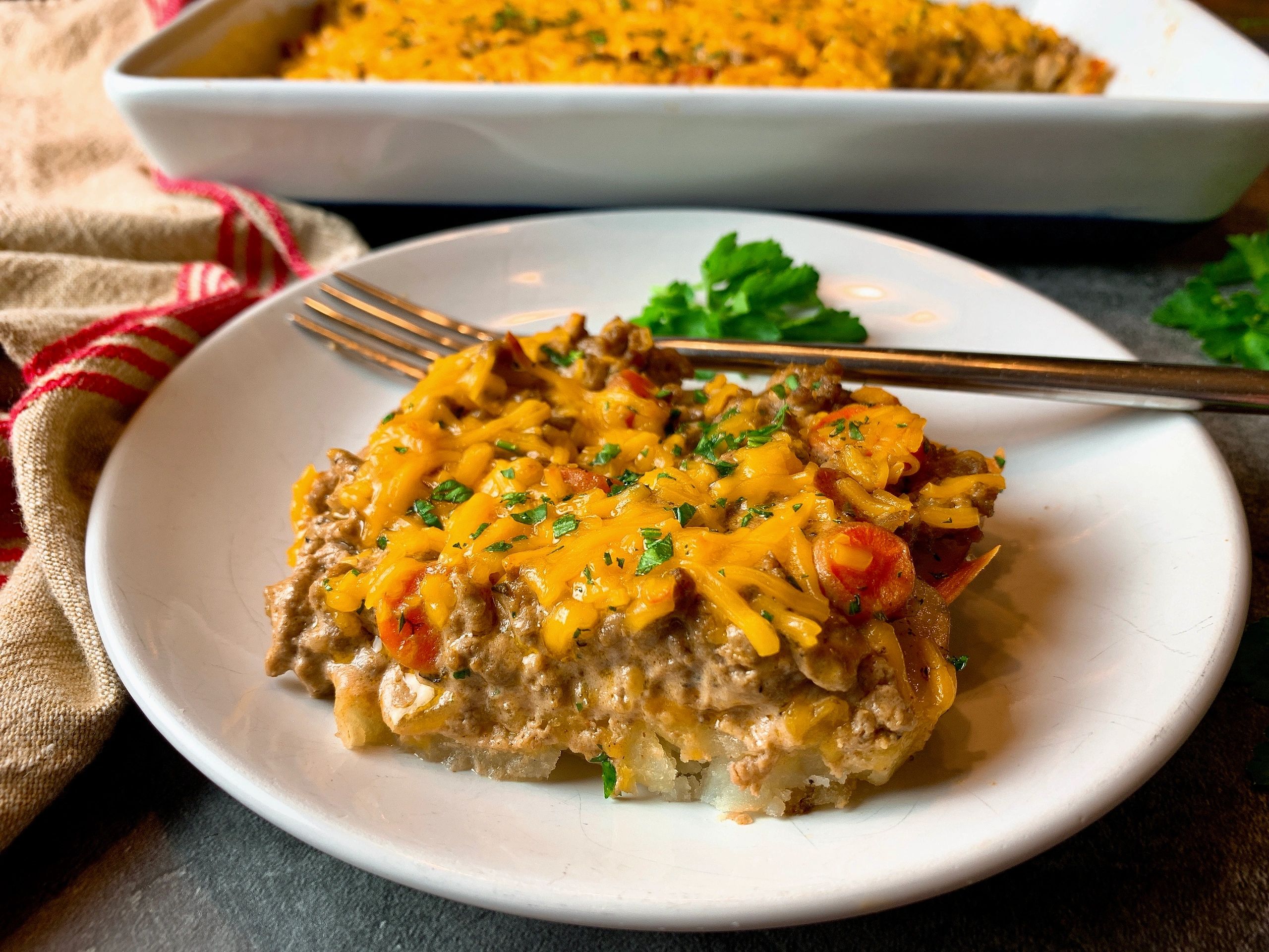 Creamy Beef and Vegetable Casserole
