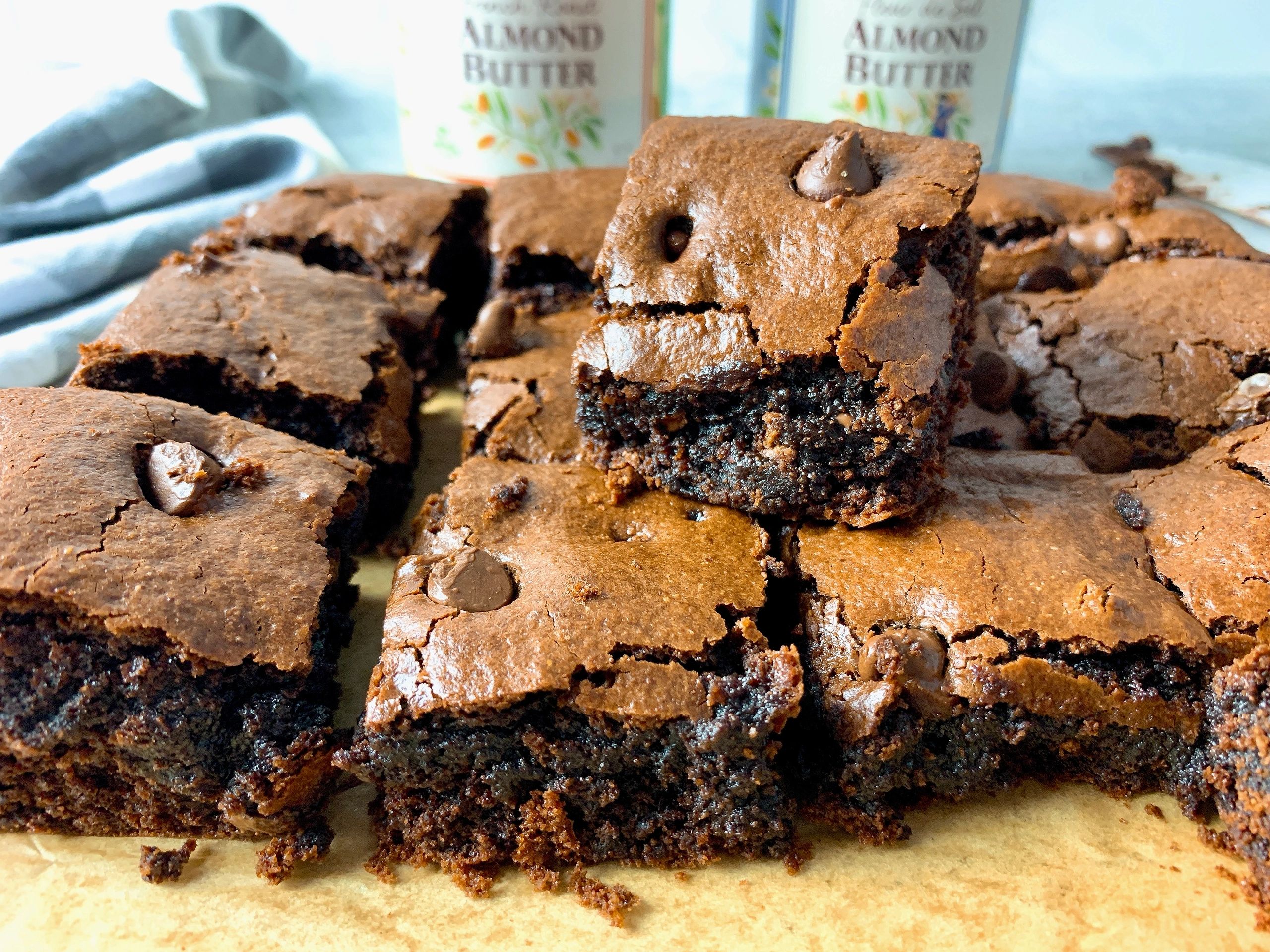 Flourless Almond Butter Brownies