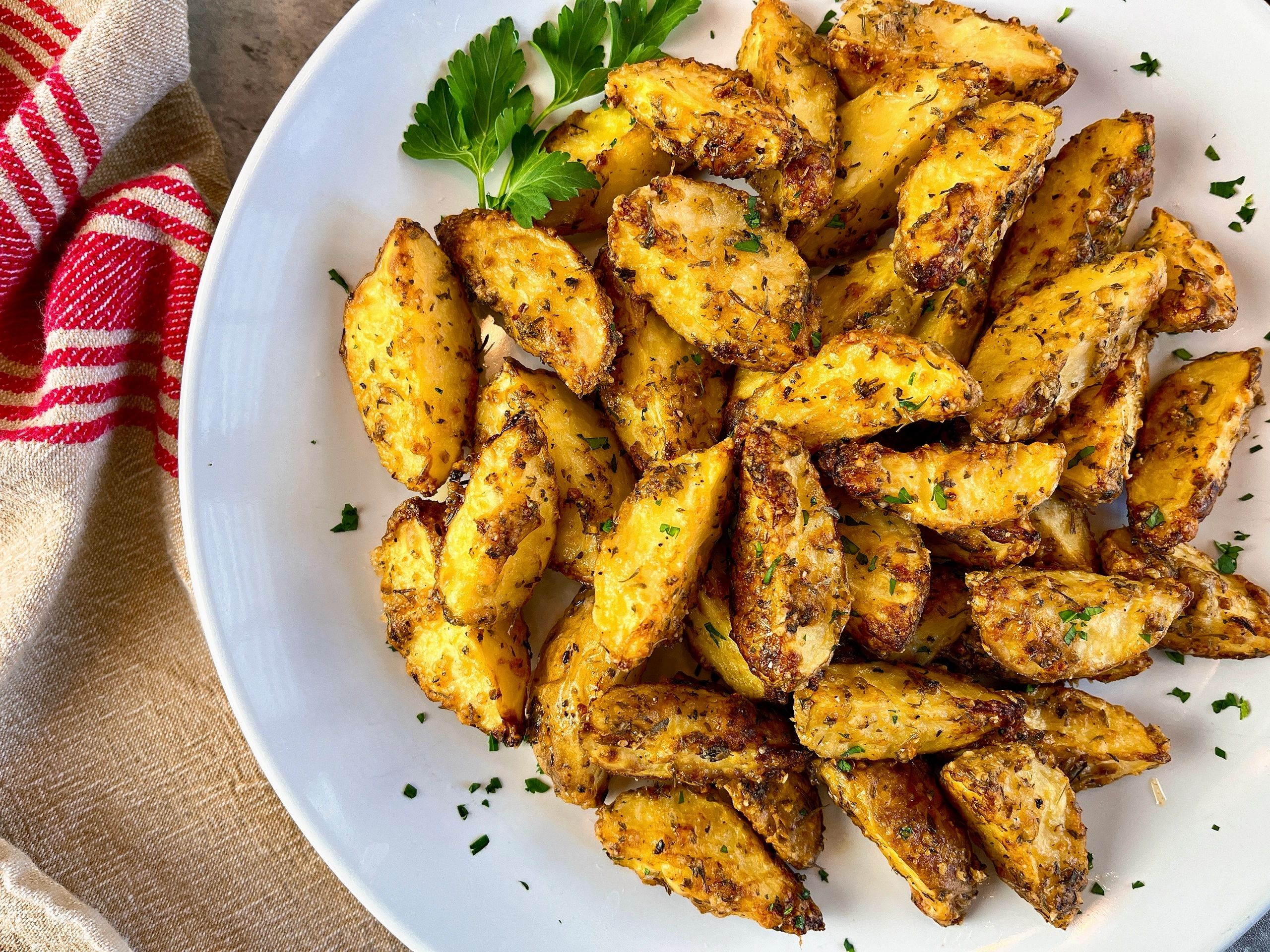 Parmesan-Herb Roasted Potatoes