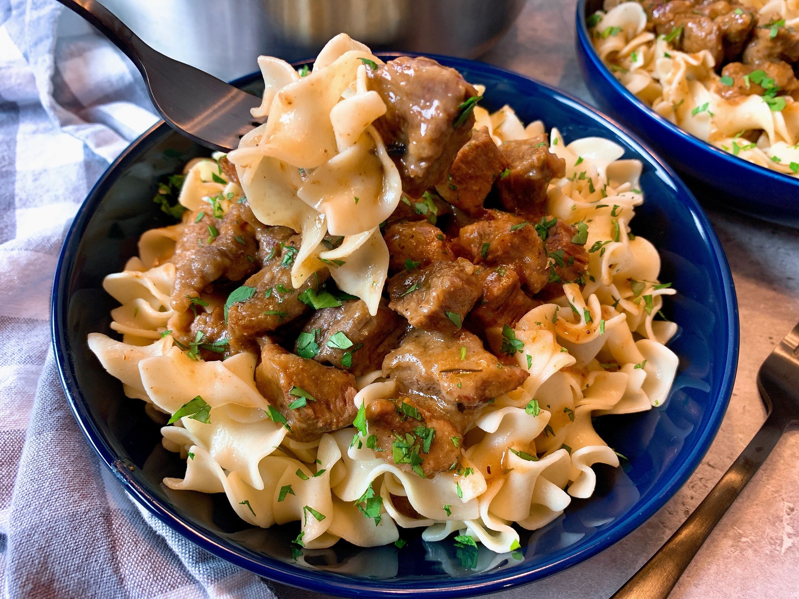 Steakhouse Beef and Noodles