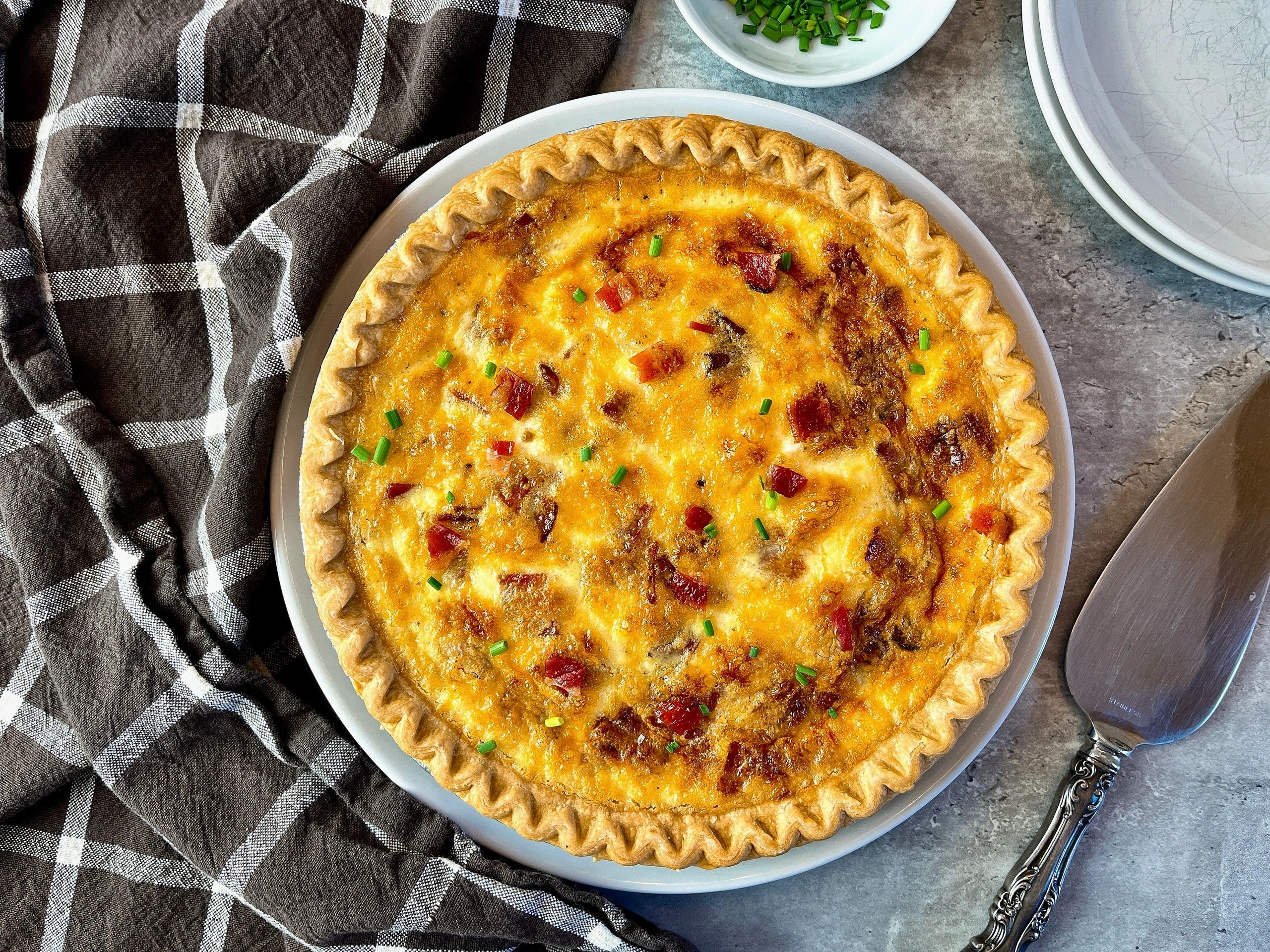 The Ultimate Quiche Lorraine