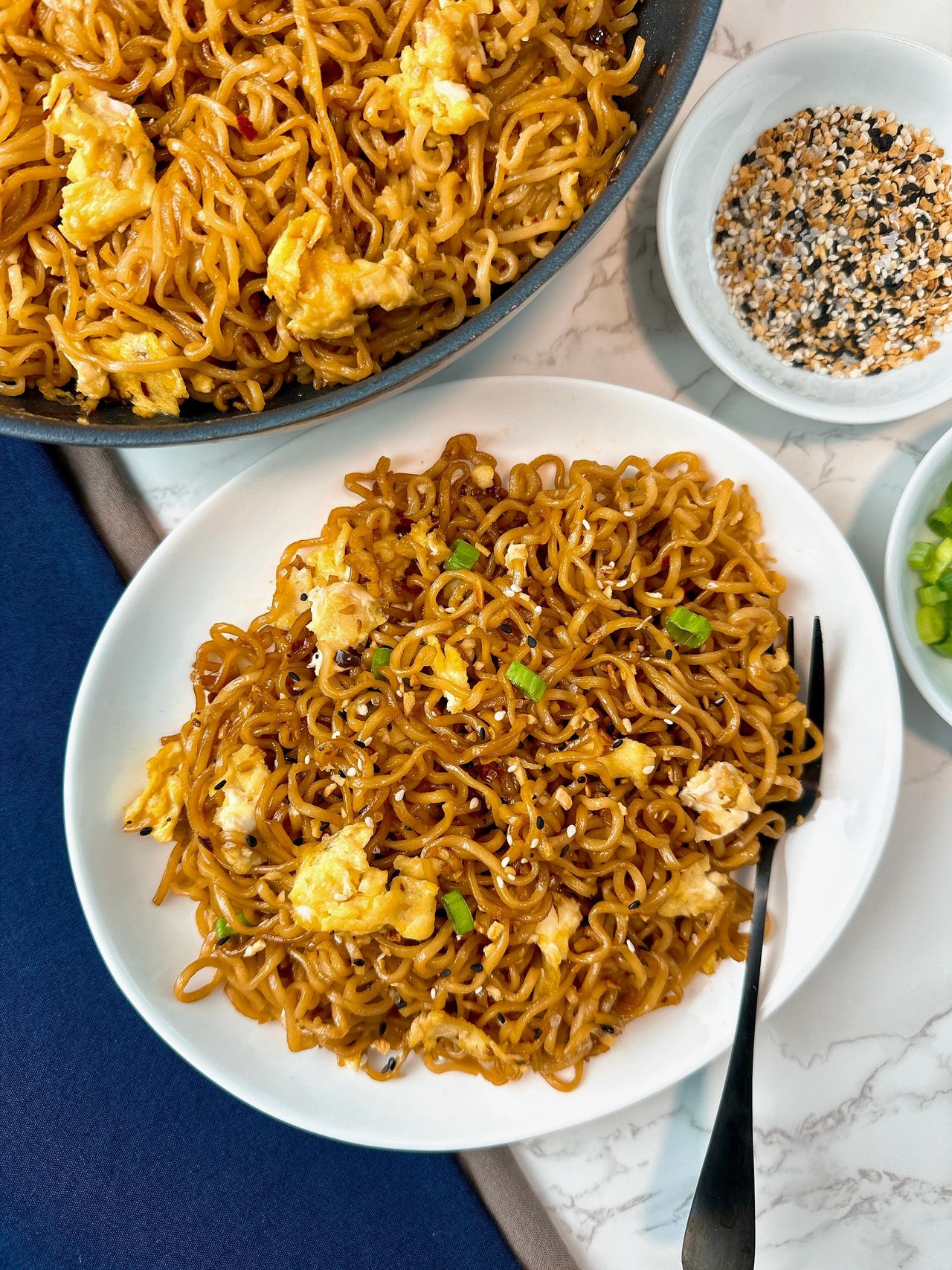 Tiktok Ramen: Instant Noodles w/Egg, Butter, and Garlic · i am a food blog