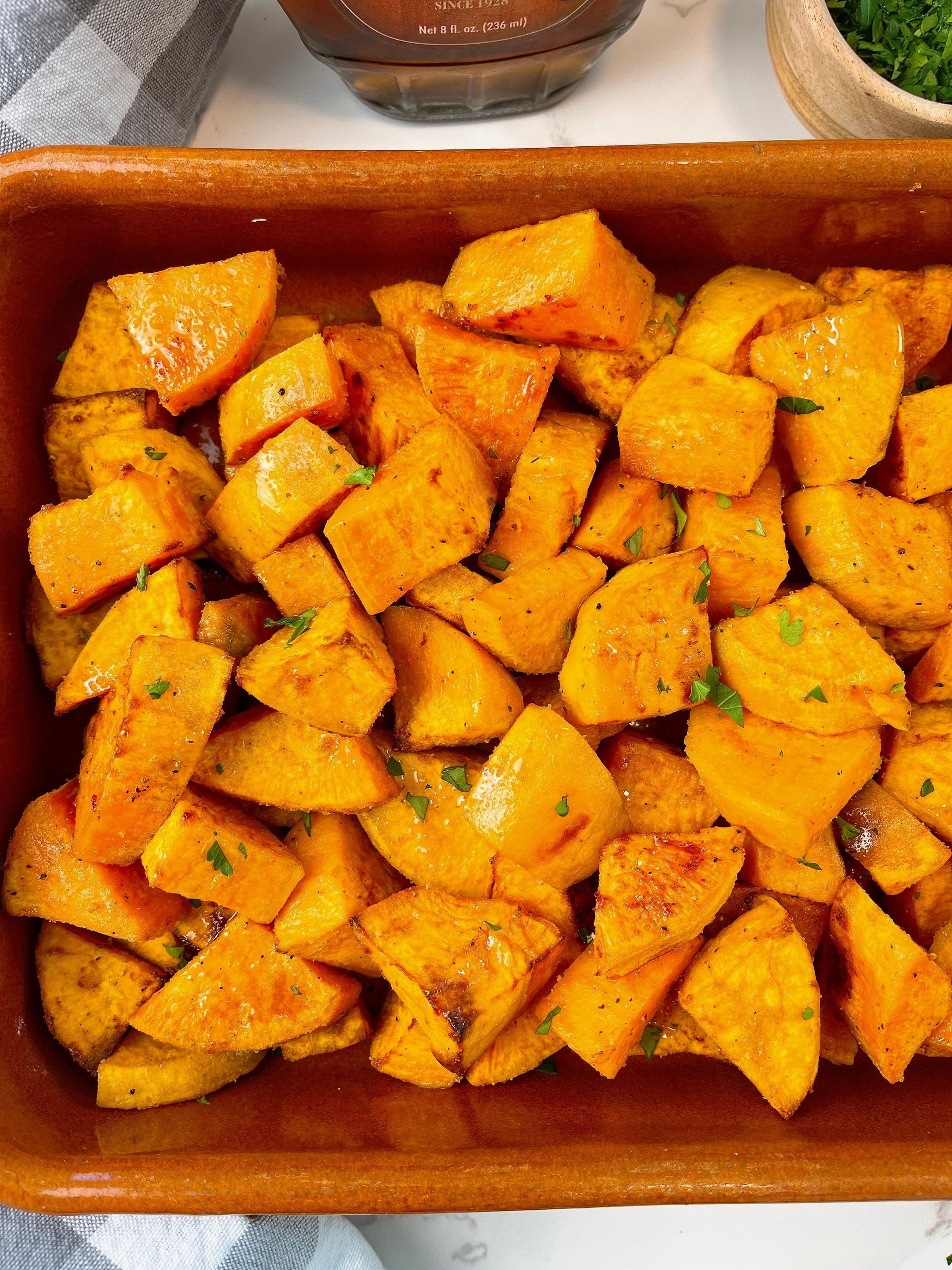 Easy Roasted Sweet Potatoes