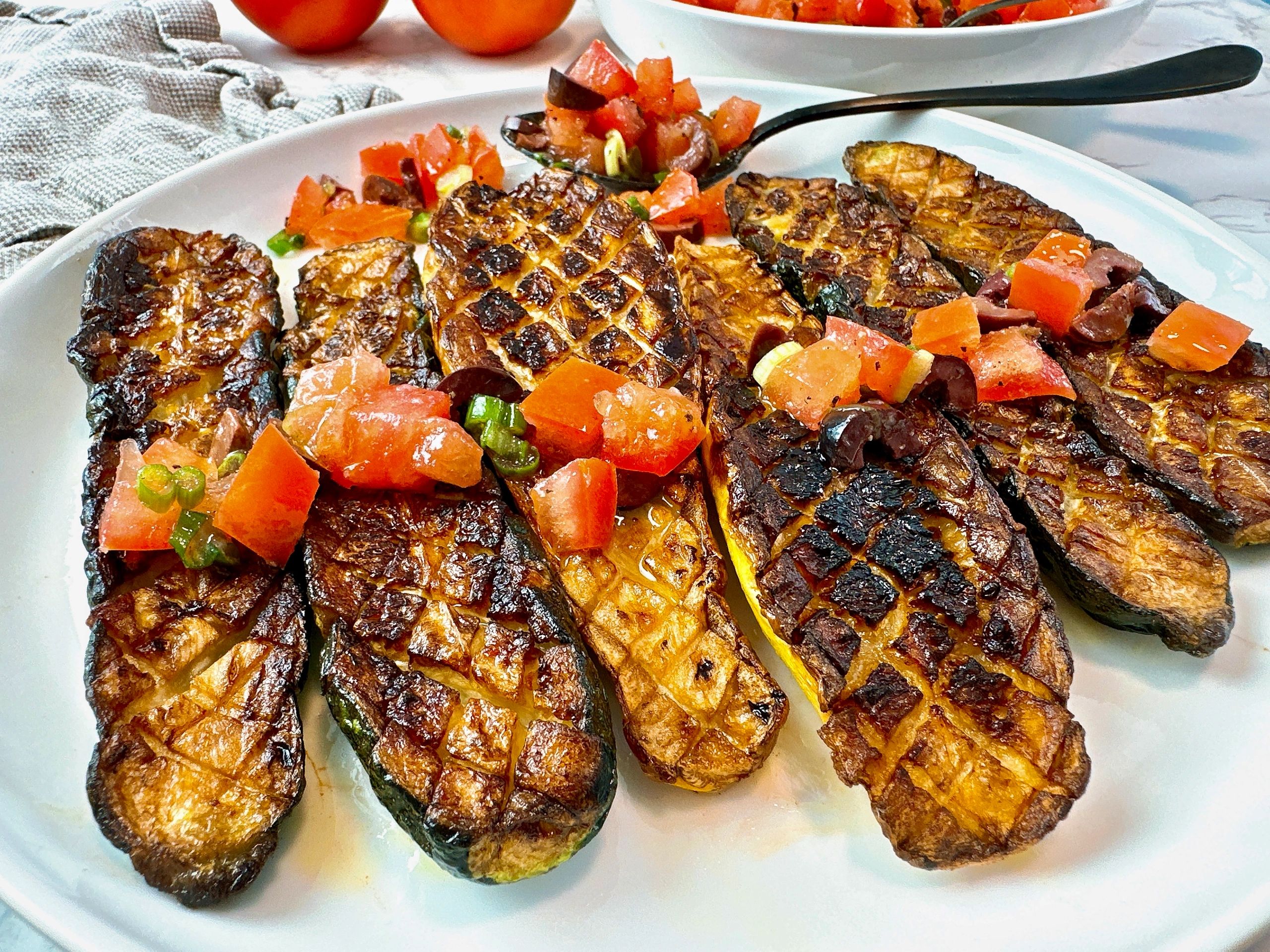 Oven Roasted Zucchini