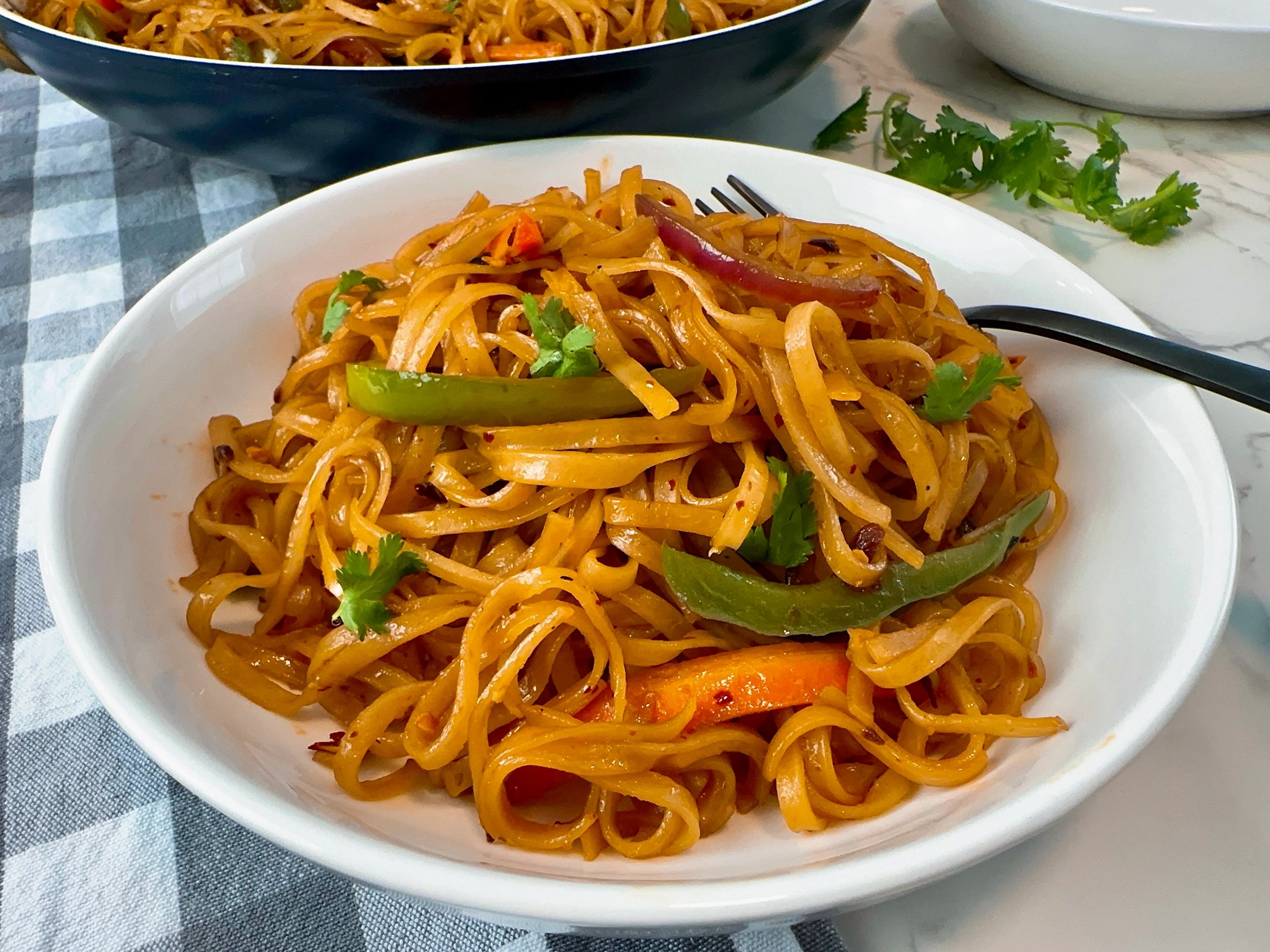 Rice Noodle Stir Fry