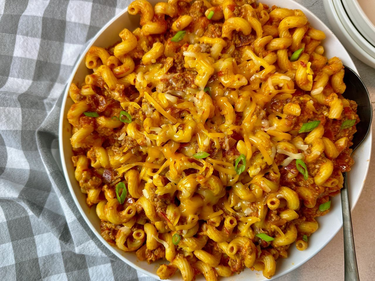 Taco Beef and Pasta