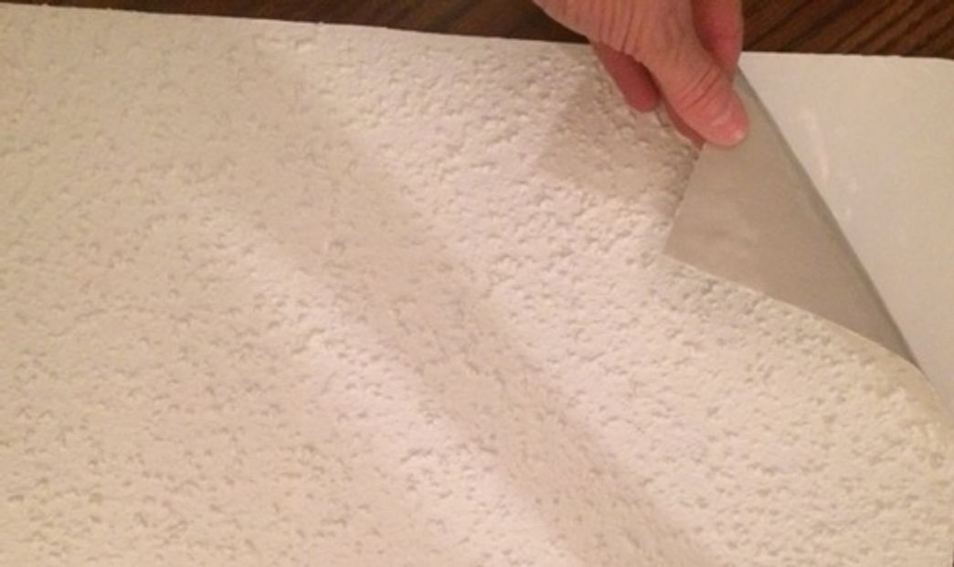 Self Adhesive Popcorn Ceiling Repair Patch How to Repair a Popcorn