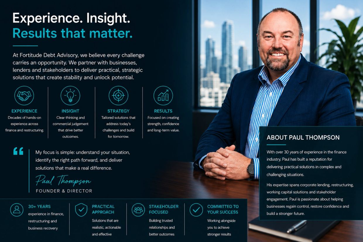 Business advisory focusing on experience, insight, strategy, and results.