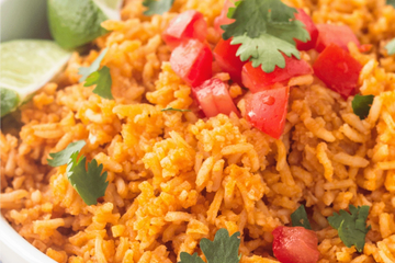 Vegan, Mexican Rice or Cilantro Lime Rice
