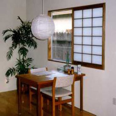 A shoji window