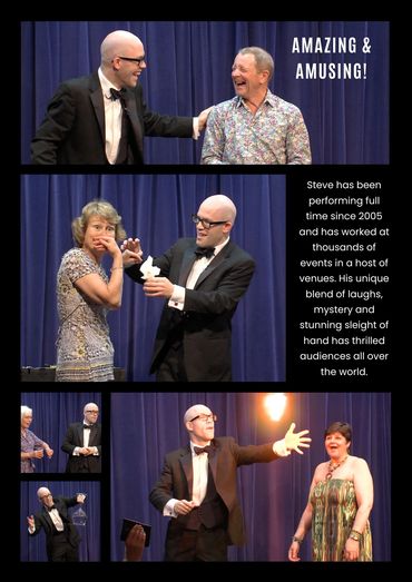 Steve Price uses volunteers in his shows - and generates amazing reactions