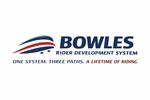Bowles Rider Development System logo with tagline and design.