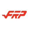 Red stylized logo with the letters 'FRP' forming a dynamic shape.