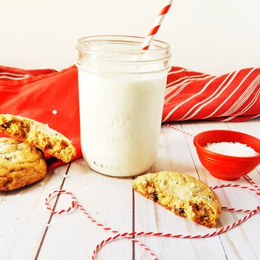 I love the look on someone's face when you hand them fresh cookies, straight from the oven, baked ju