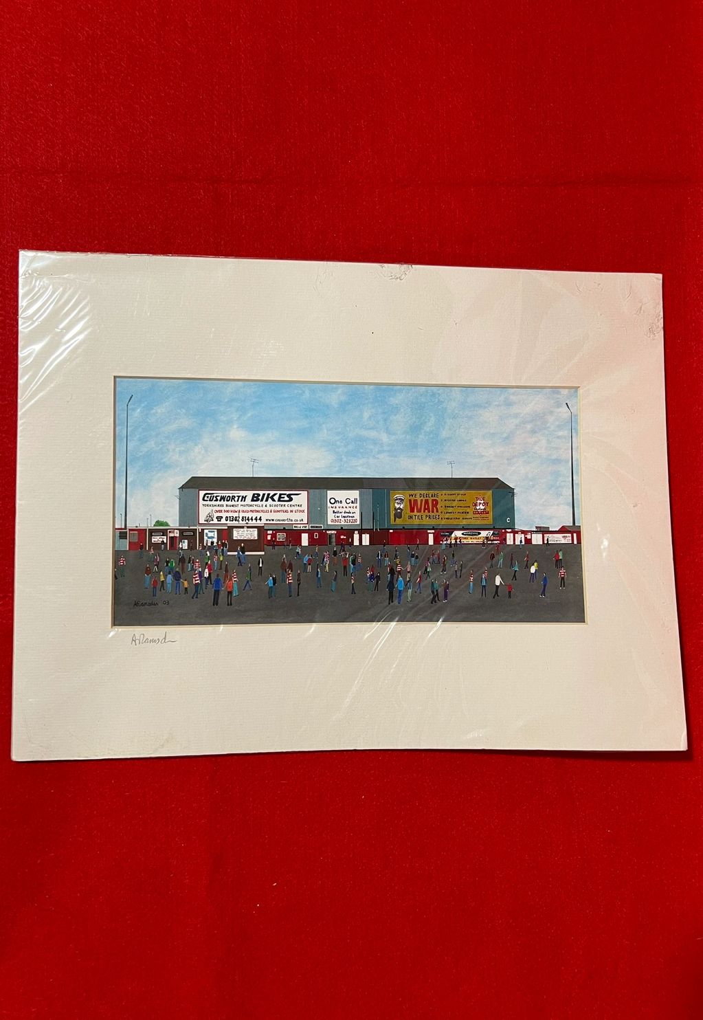 Untitled.  A Ramsden 2003. Print. 
DRFM/2025/266.