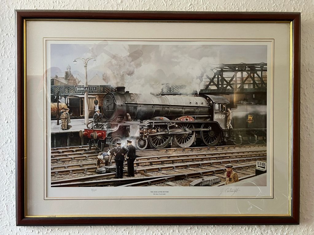 The Doncaster Rovers. Gary Cartwright c2007. Print. 
DRFM/ 2025/260.