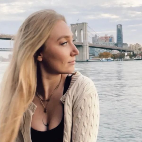 Ivy in New York City overlooking the Hudson River.