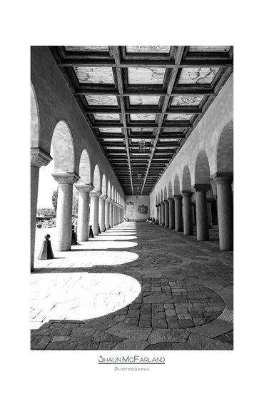 Stockholm City Hall Corridor on the Water