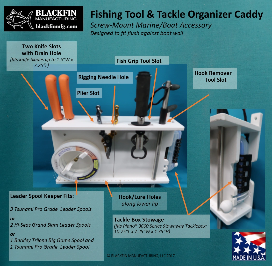 Fishing Tool Holders - Blackfin Manufacturing, LLC