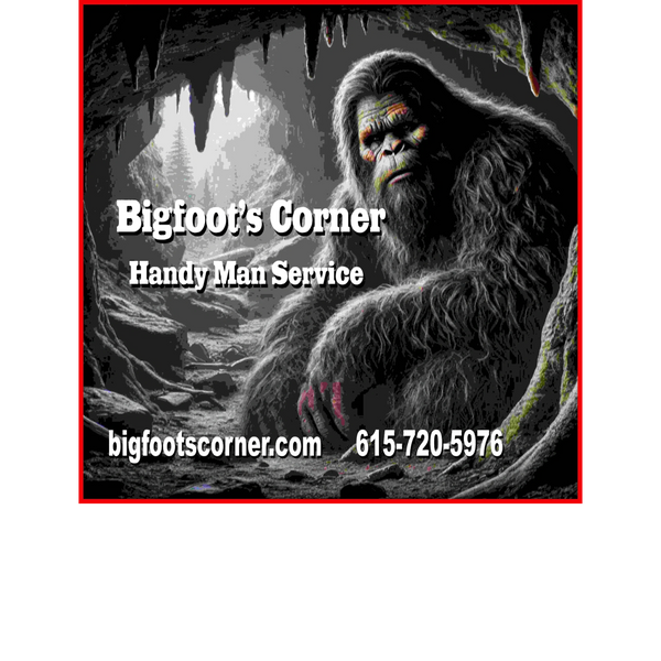 Bigfoot’s Corner Handyman Services, General Home Maintenance Services