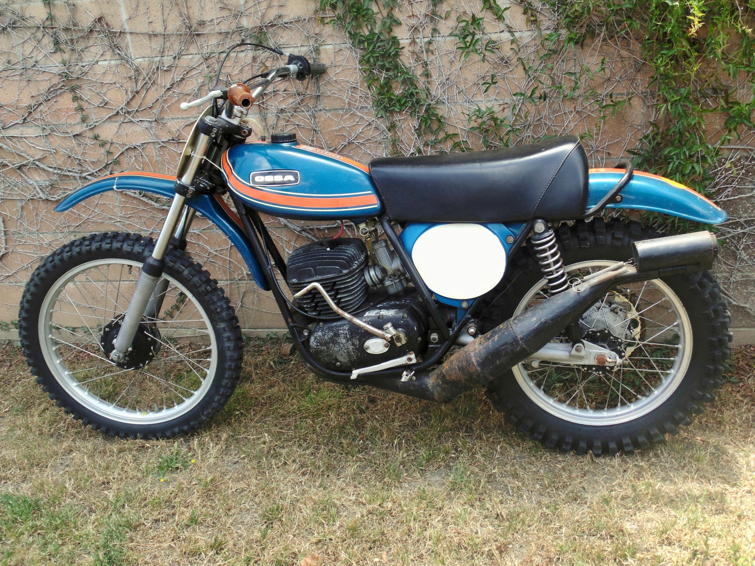 1974 Ossa 250 Phantom vintage motocross race bike