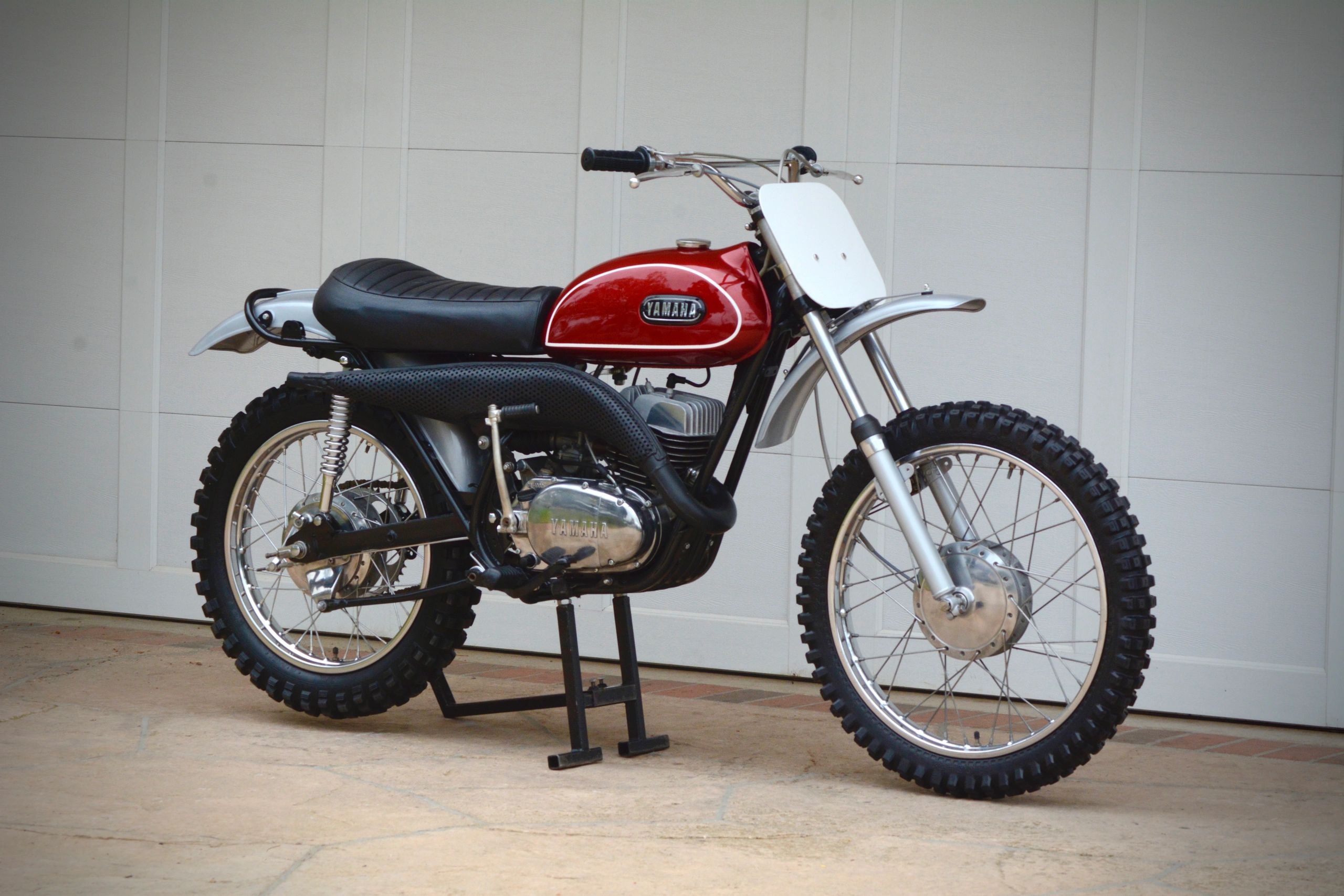 1970 Yamaha DT1 restored vintage motocross bike