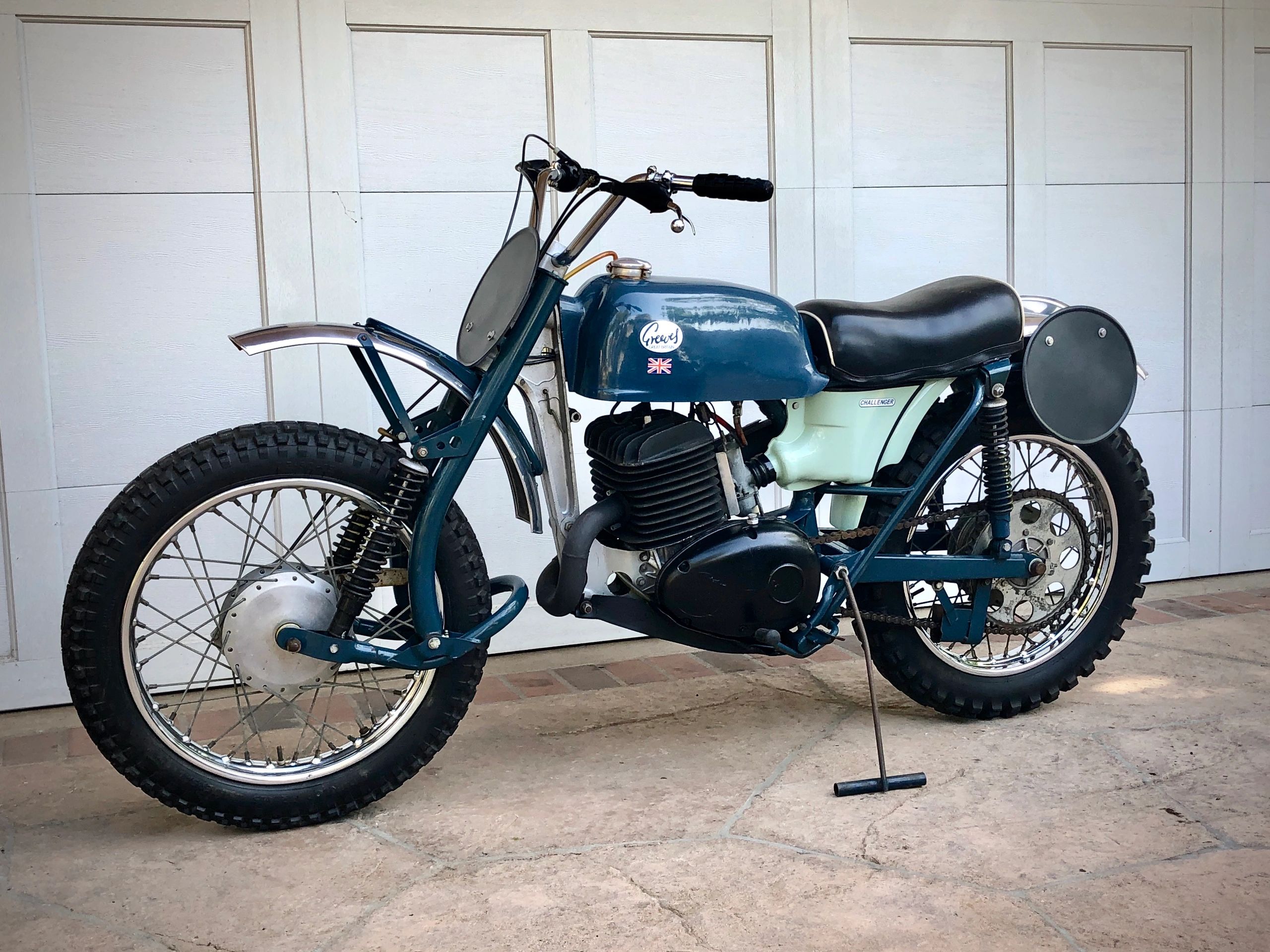 1967 Greeves MX5 Challenger vintage motocross race bike