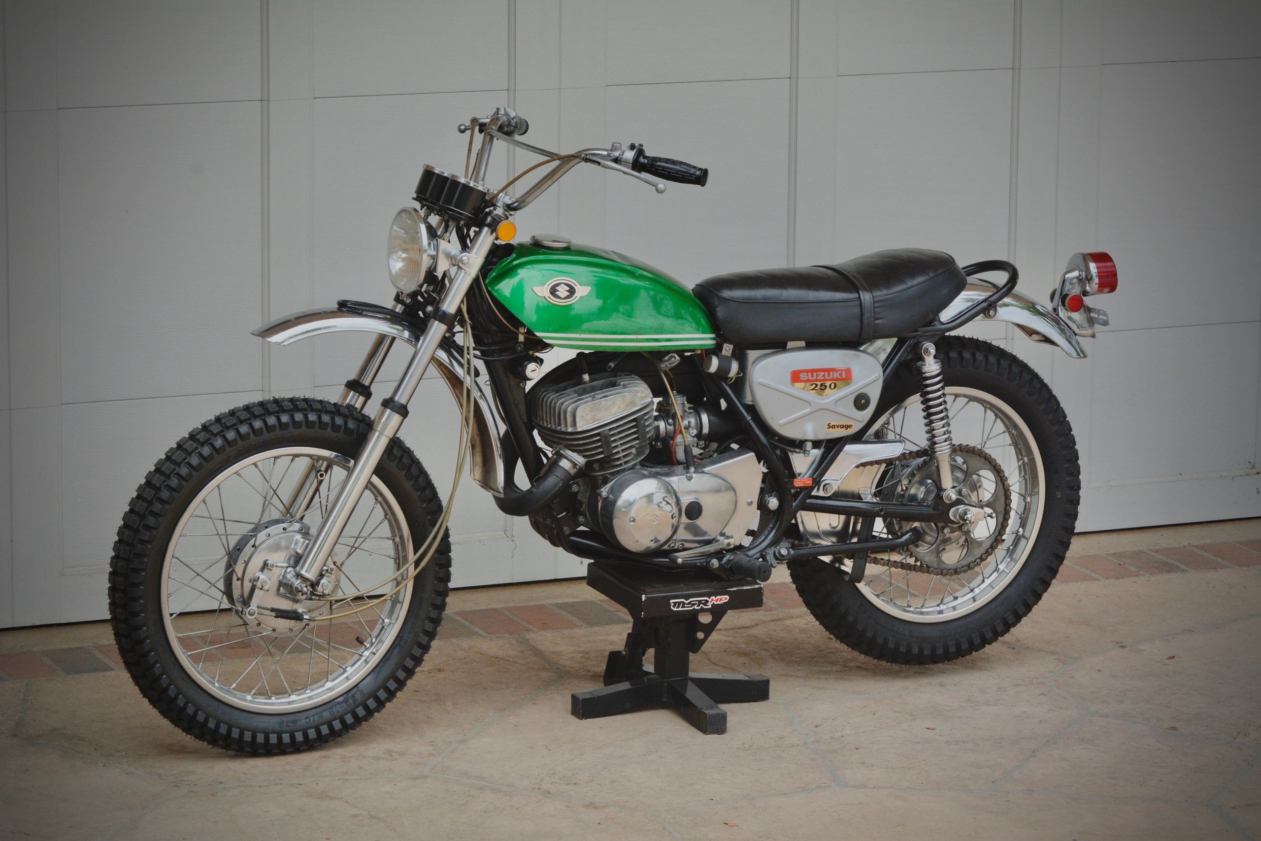 1969 Suzuki TS250 Savage vintage enduro bike