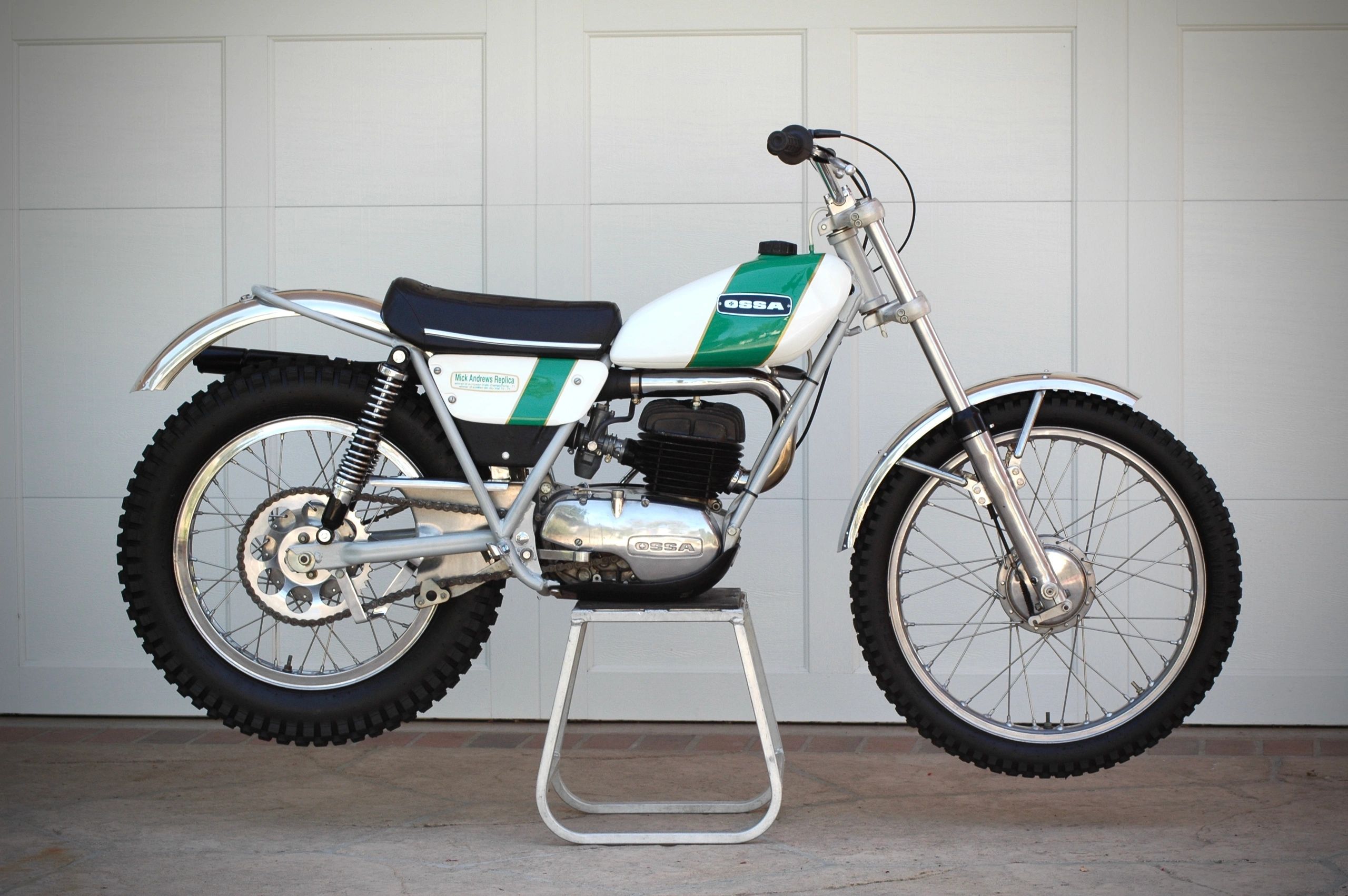 1972 Ossa 250 MAR vintage trials bike