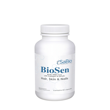 Hair, skin and nail support. Biotin, keratin