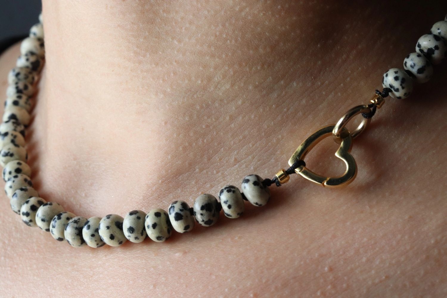 Dalmatian Jasper Necklace 