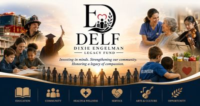 Dixie Engelman Legacy Fund supporting education, community, and wellness.
