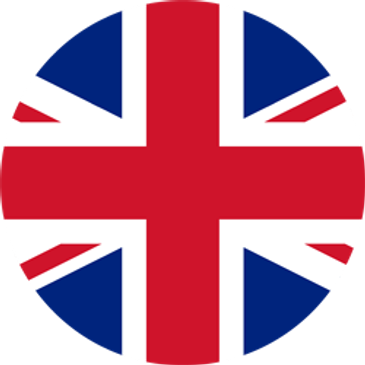 Circular design of the United Kingdom flag.